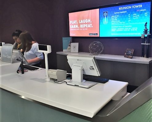 reunion tower front desk
