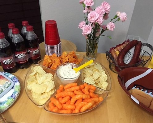 chips and dip for a party