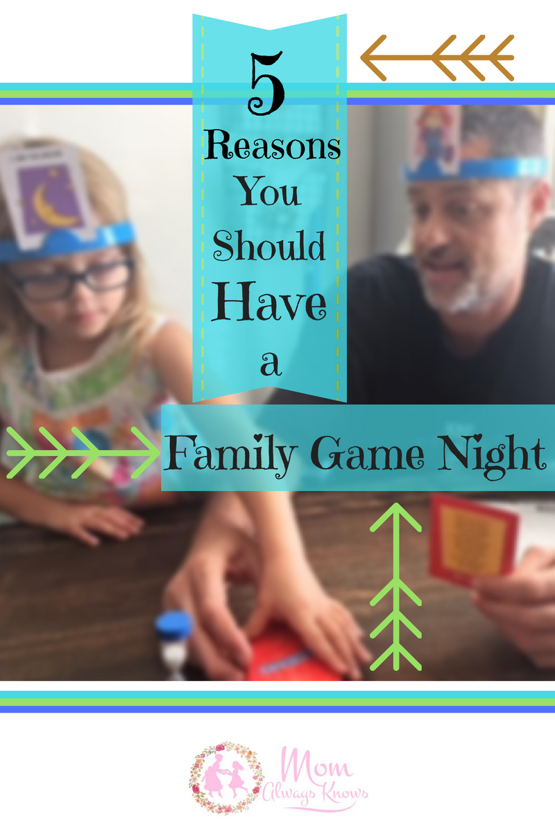5 Reasons you Should have a Family Game Night
