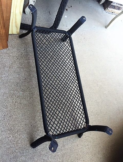 wicker table base for diy table