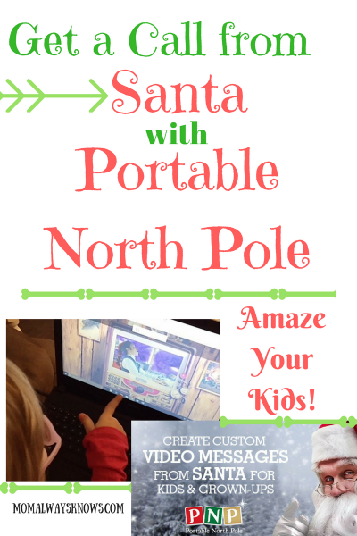 Amaze Your Kids: Get a Call From Santa with Portable North Pole
