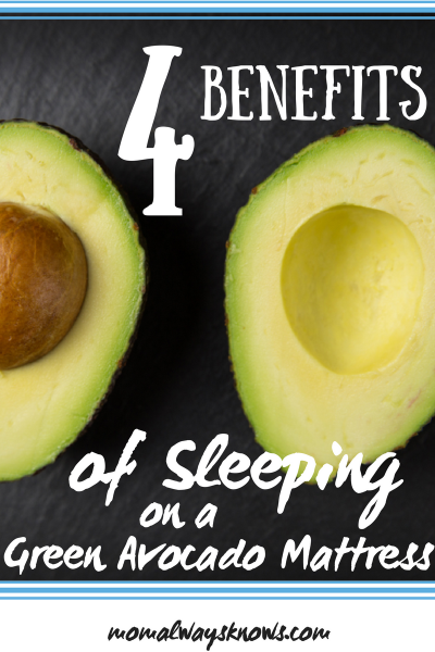 4 Benefits of Sleeping on a Green Avocado Mattress