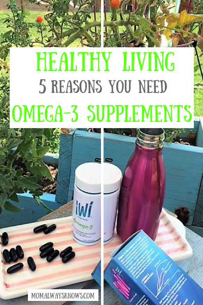 Healthy Living: 5 Reasons You Need Omega-3 Supplements