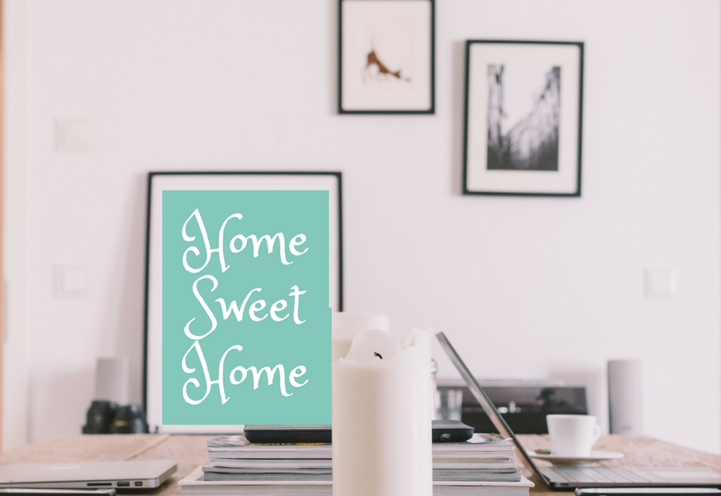declutter and clean house